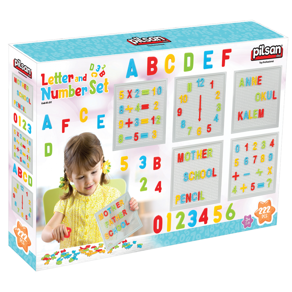 Pilsan Set Cocks with Numbers/Letters