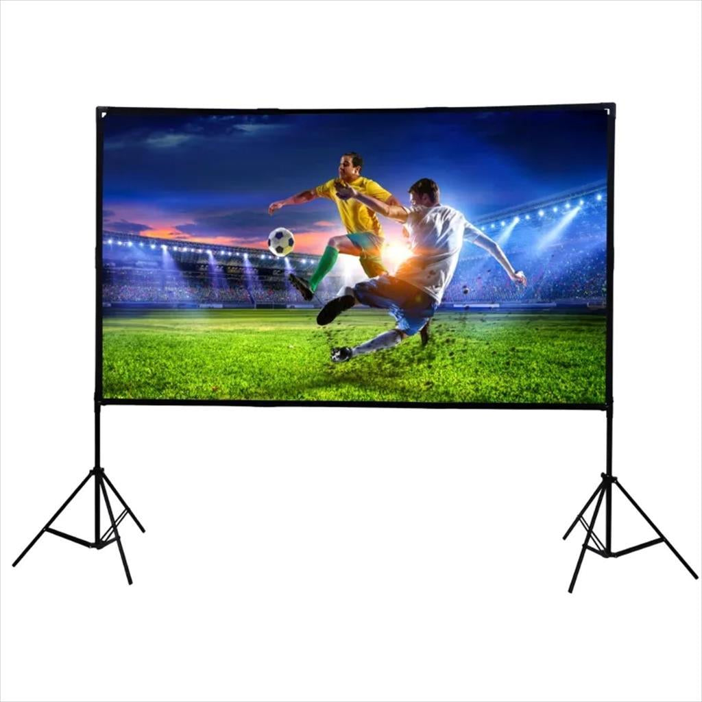 ExtraLink Flexible Projective Canvas 72 Inches 16:9 with Stave White PSF72