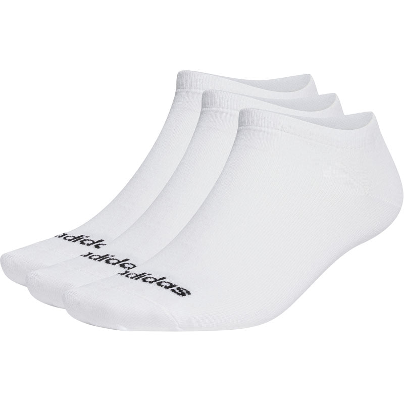 Adidas socks T-line low, three pairs, white