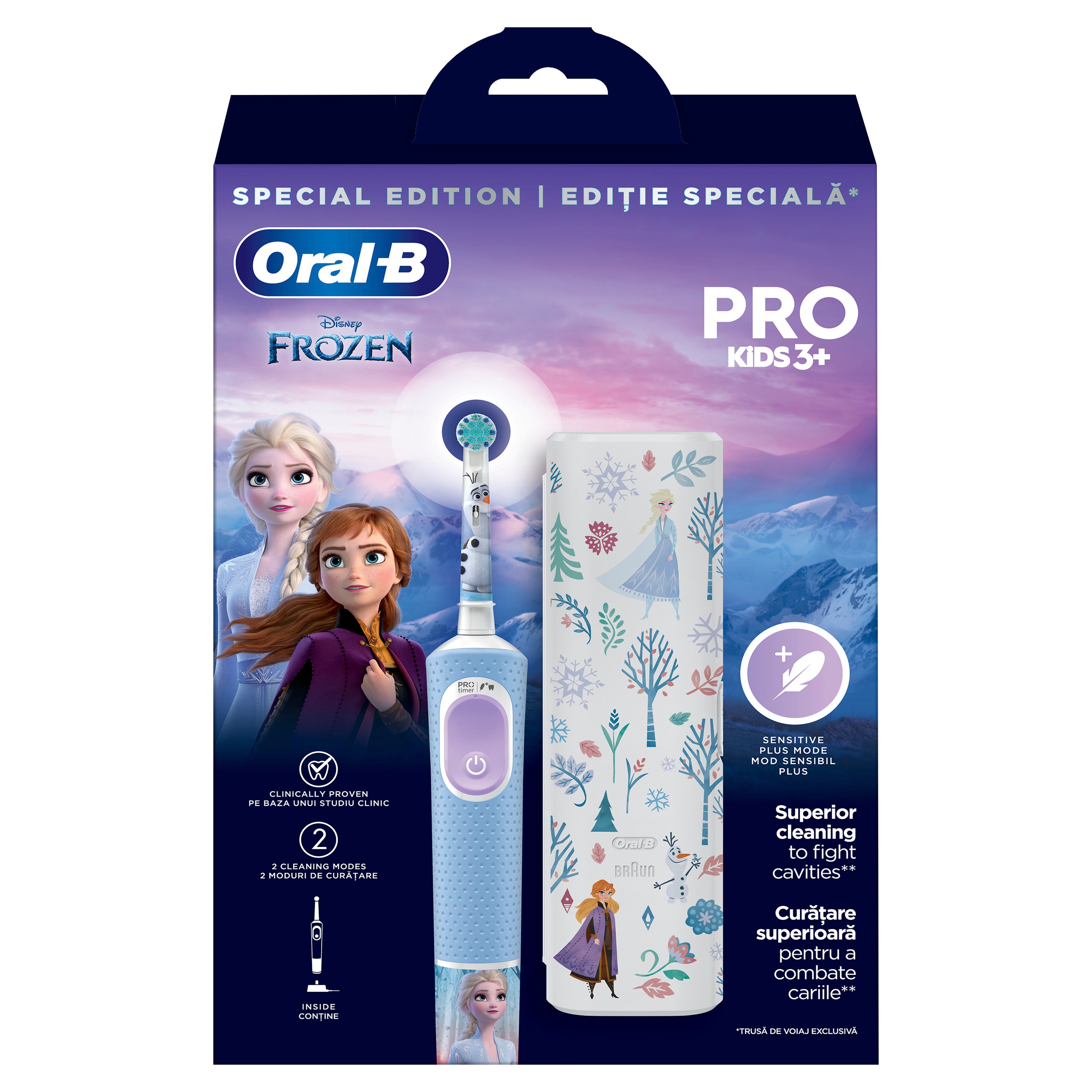 Oral B Kids Frozen Children's electric toothbrush + cartridge