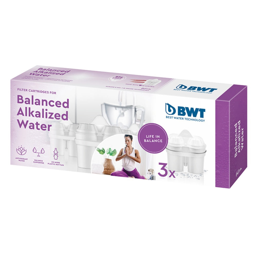 BWT Curtains for balanced alkaline water enriched with magnesium