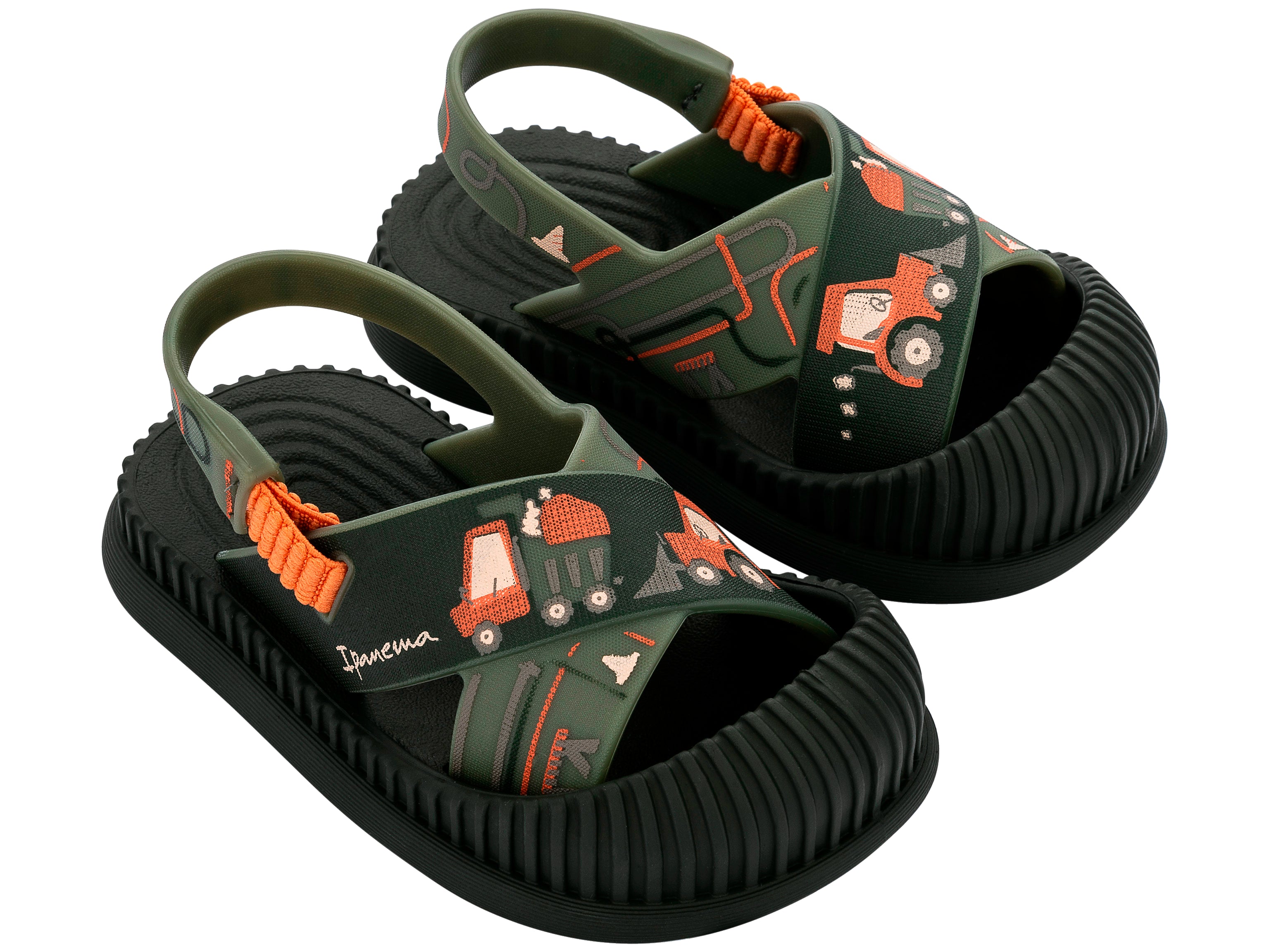 Sandals for boys from Ipanema 83804-BN251, Precious Baby, Olive