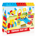 Dolu Set children's bookcases Full Road and Block 50 pieces 502