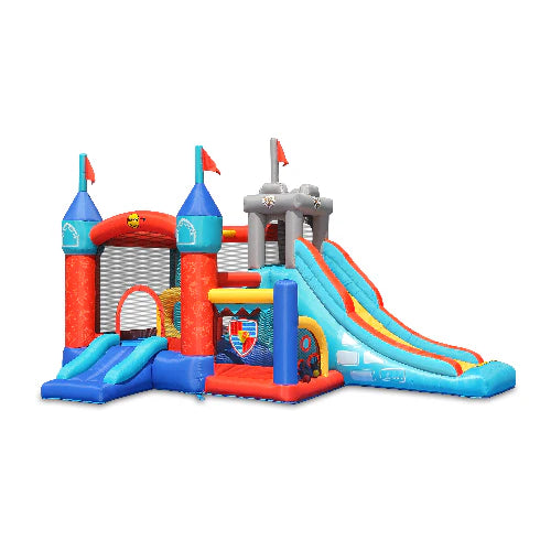 HAPPY HOP Castle - tromboline Medieval castle 13 by 1,485 x 320 x 295 cm