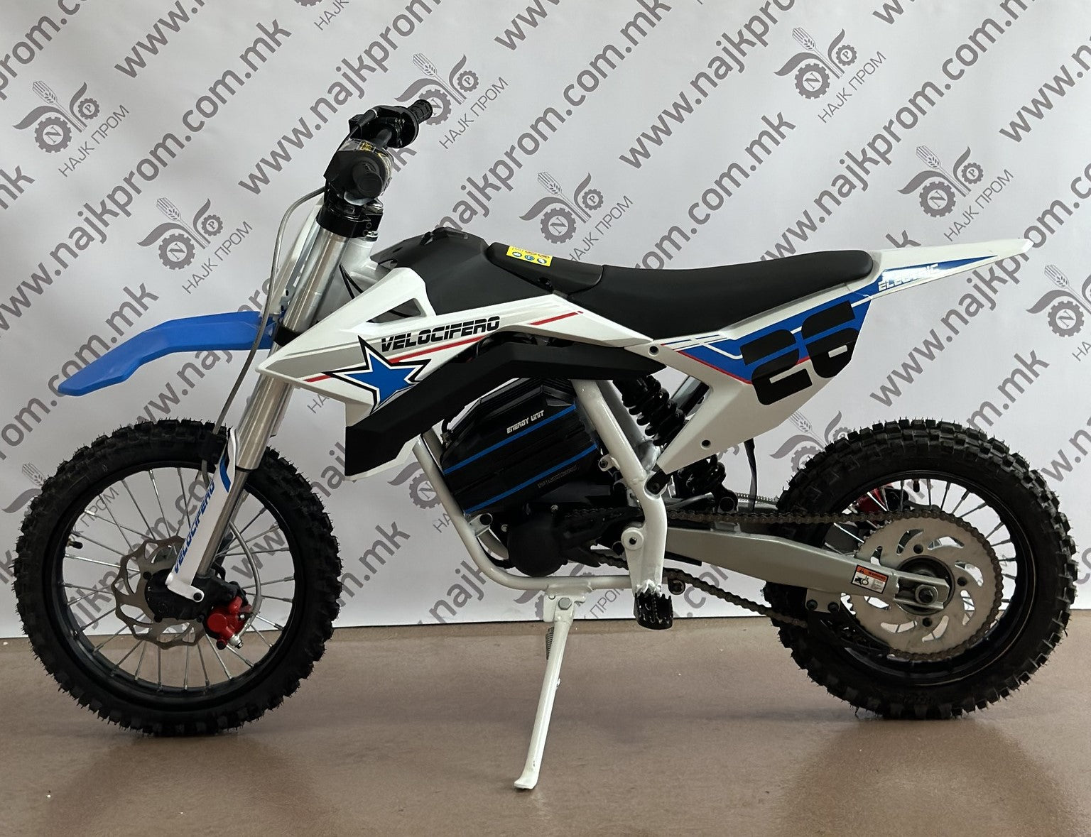 VELOCIFERO Electric mini cross XE 14-12 1000W / for young adventurers aged 8-12