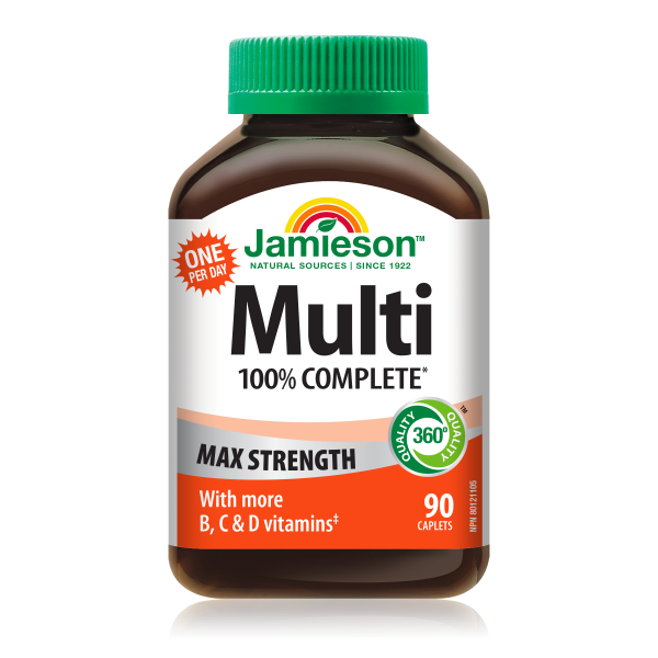 Jamieson Multi Max multivitamins 90 pills