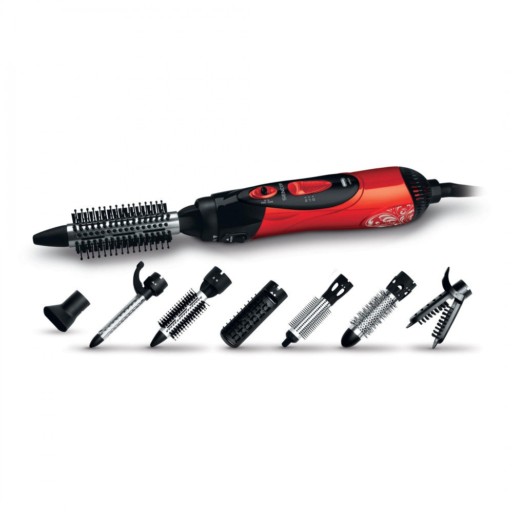 SENCOR Hair stylist SHS7551RD 2 speeds, 1000 W