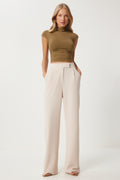 Trendyol women's pants cream