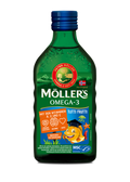 MOLLERS Omega-3 fruit oil with tropical fruit flavor