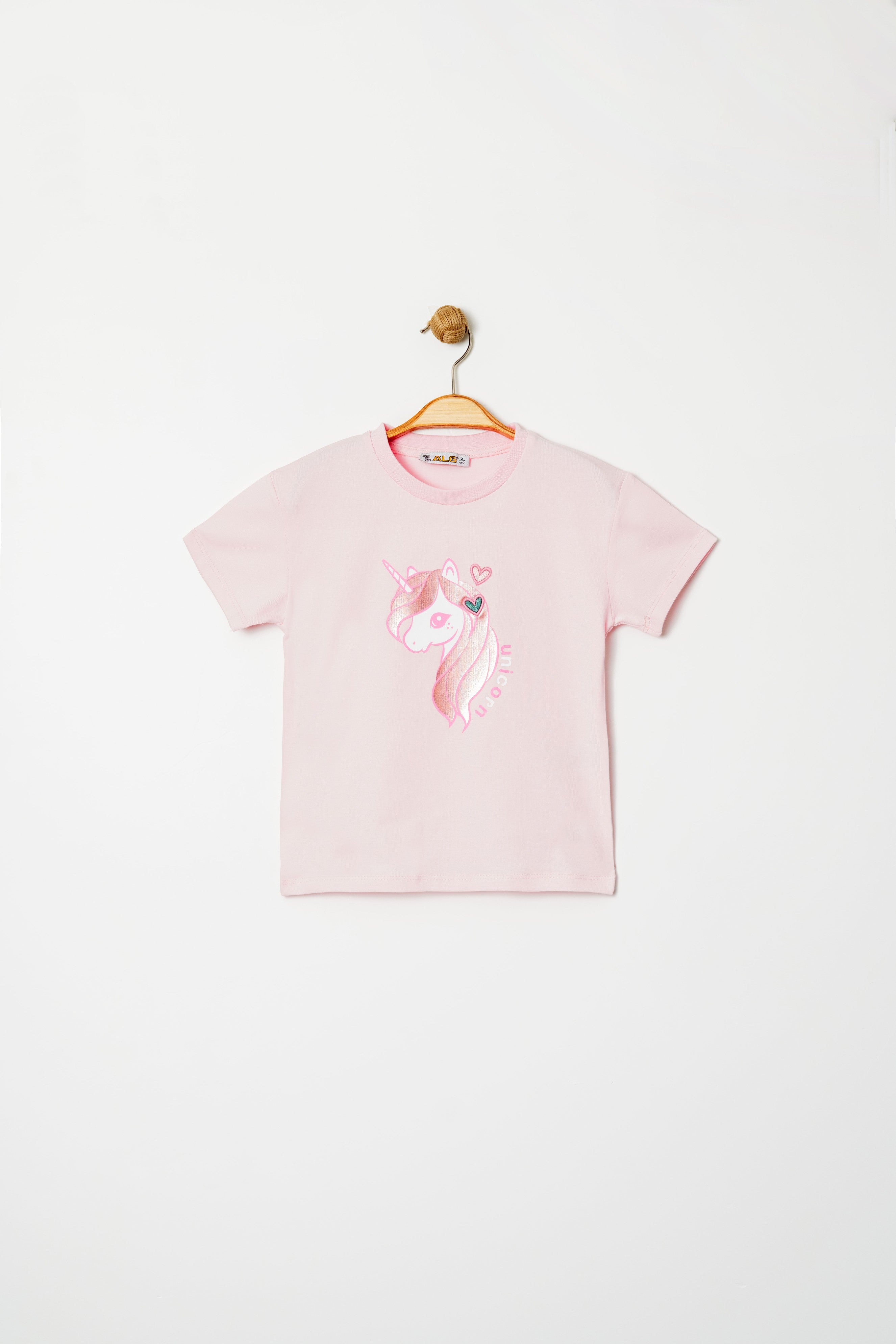 ALG Children's women's shirt Unicorn pink