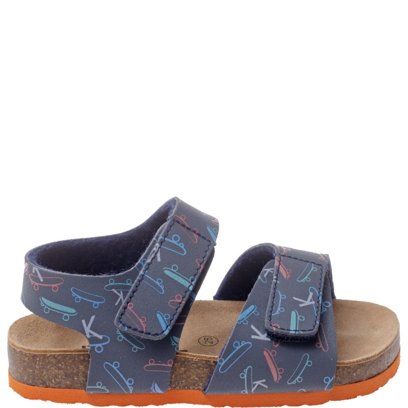 Pollino sandals for girls, blue