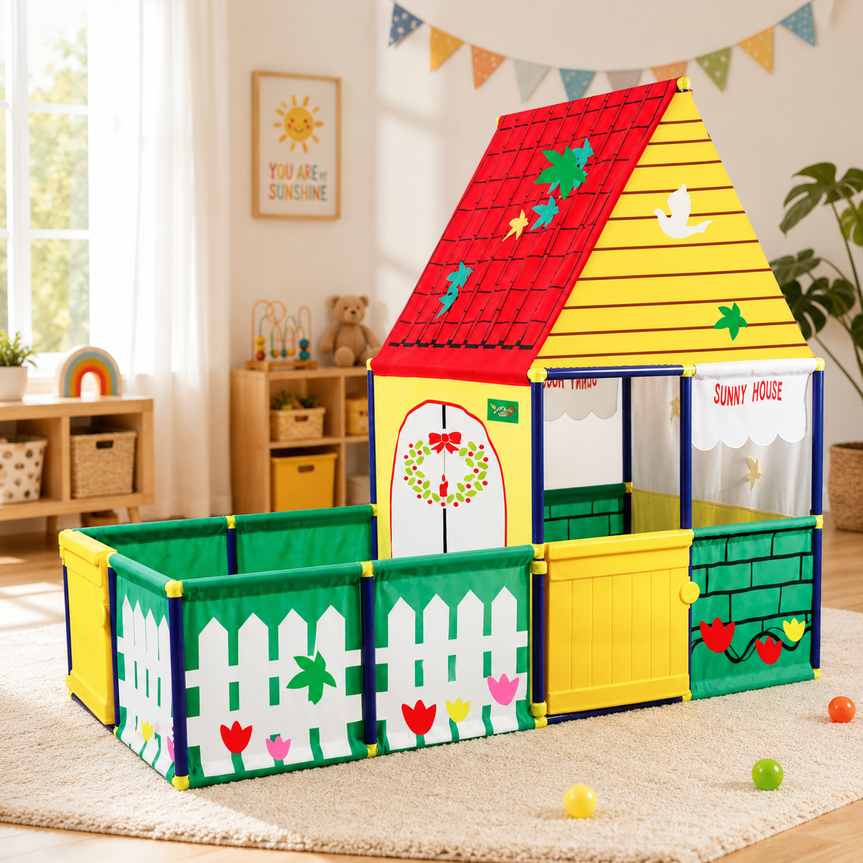 Children's Tent - Castle 155 x 80 x 145 cm