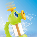 A beach toy with spray