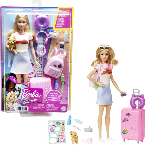 Barbie Malibu set for travel