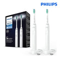 PHILIPS Sonicare HX3675/13 Electric toothbrushes, 3100 Series, Duo Pack, with Pressure Sensor
