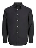 JJ Rebel male shirt WOV PL65/CO35, black