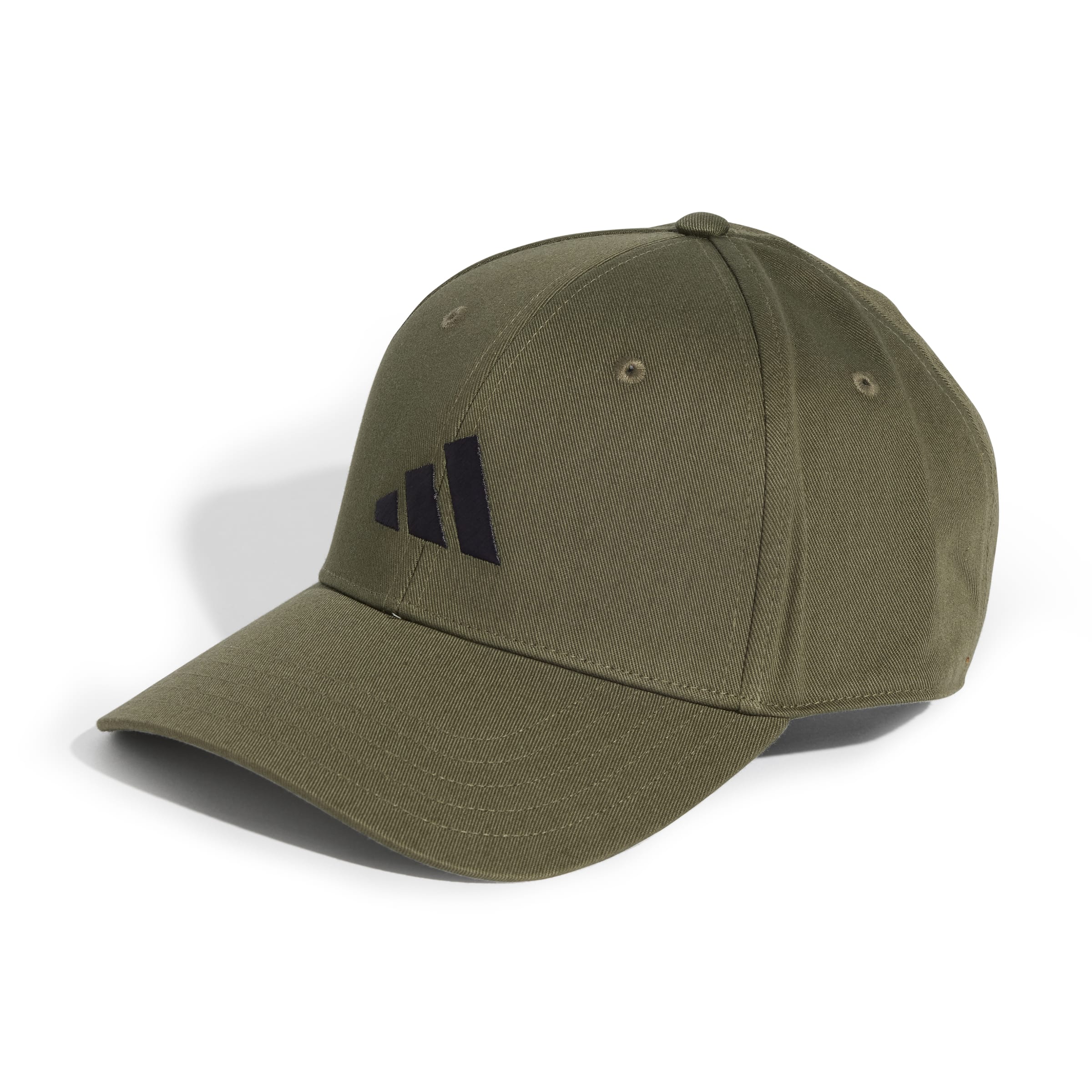 Male cap Adidas BB CAP COT NL, olive oil