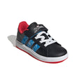 Adidas shoes for boys Grand Court Spider-Man EL K, JQ8073, Black