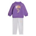 Adidas training kit for girls I Dy Mi Jog JZ3548, purple-grey