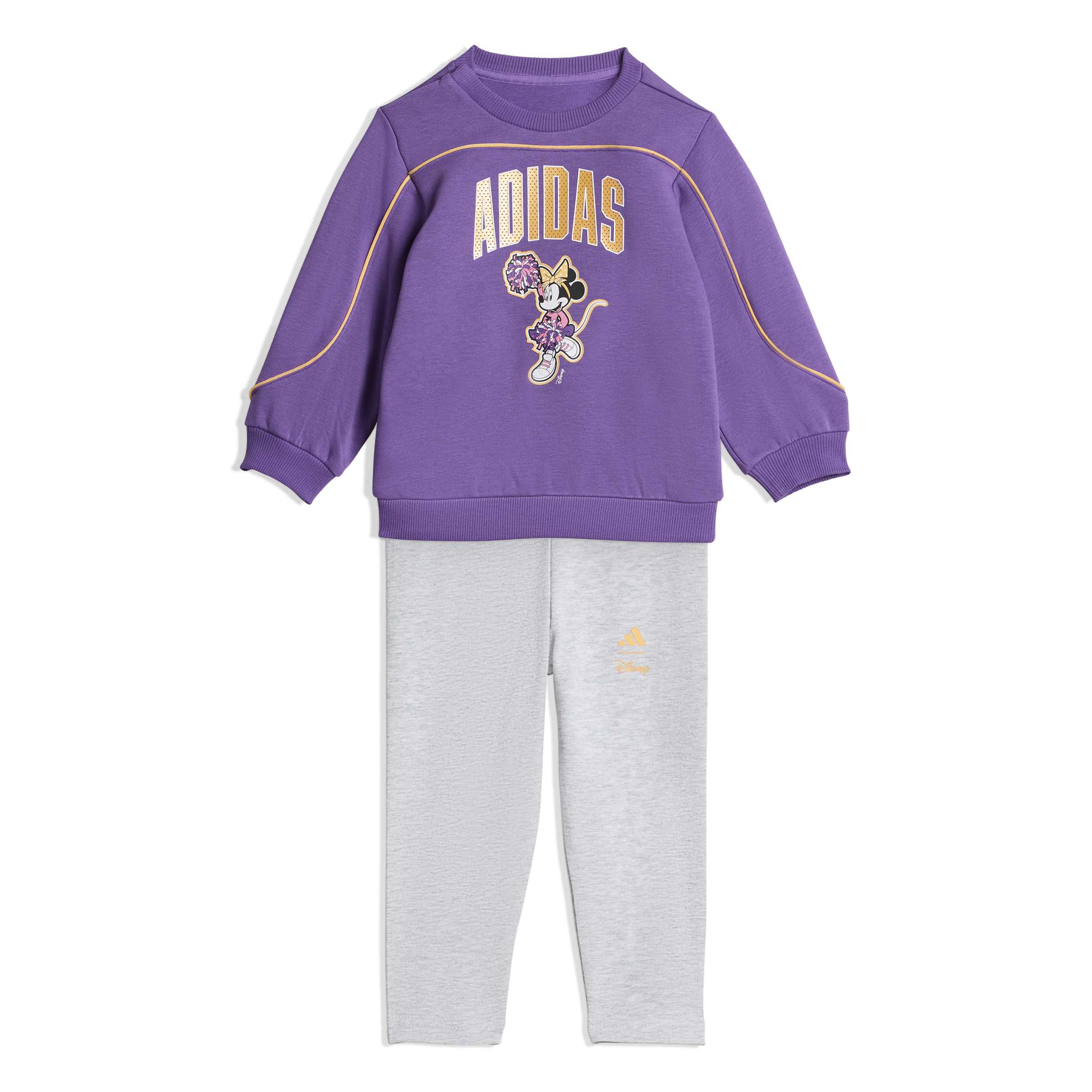 Adidas training kit for girls I Dy Mi Jog JZ3548, purple-grey