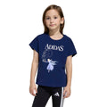 Adidas shirt for girls Lg Dy Fro T JZ7664, short sleeves, Teget