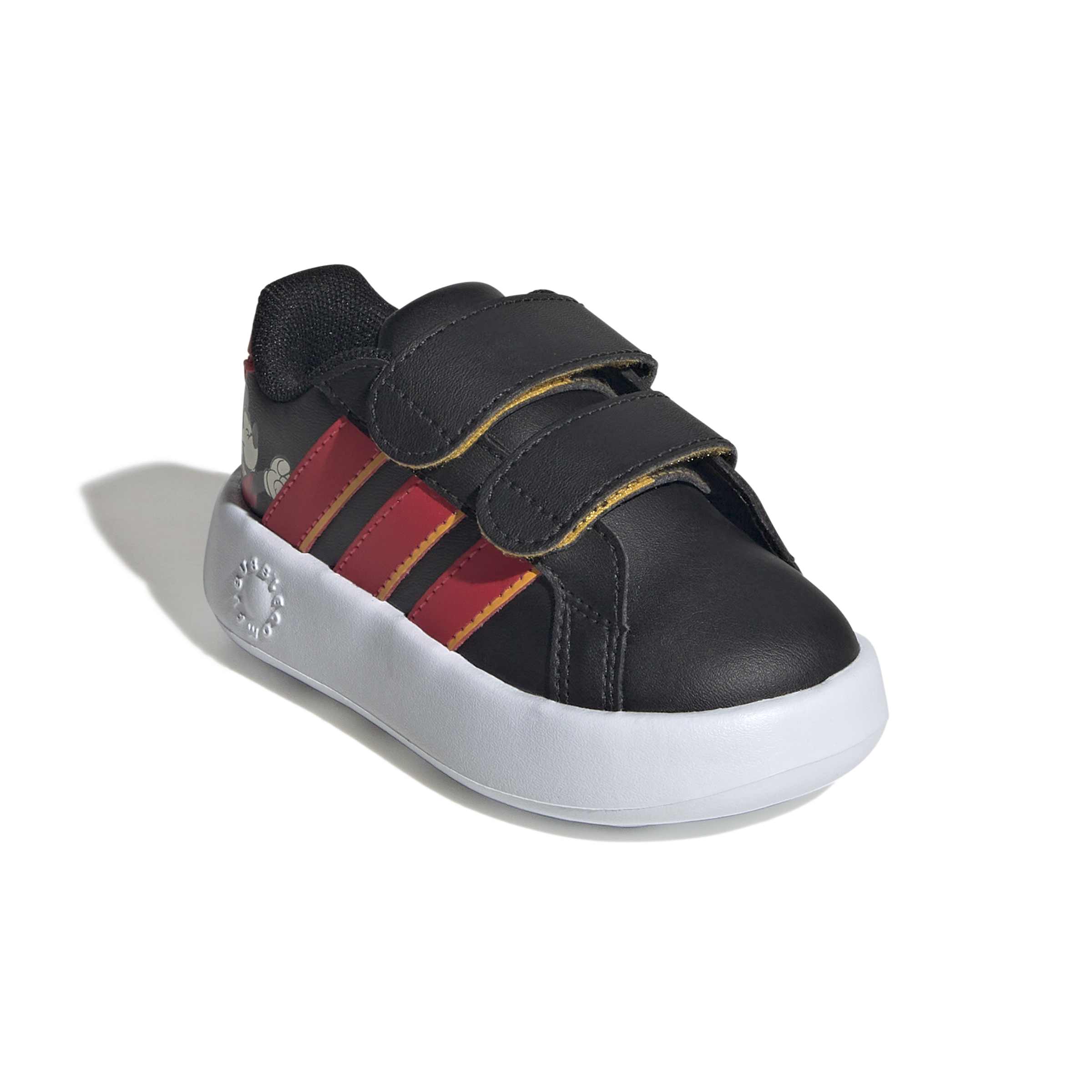 Adidas Baby Boots for Boys Grand Court Mickey CF I KI9186, Black