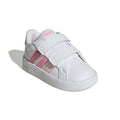 Adidas Grand Court 3.0 Cf I KJ4372 for girls, white and pink