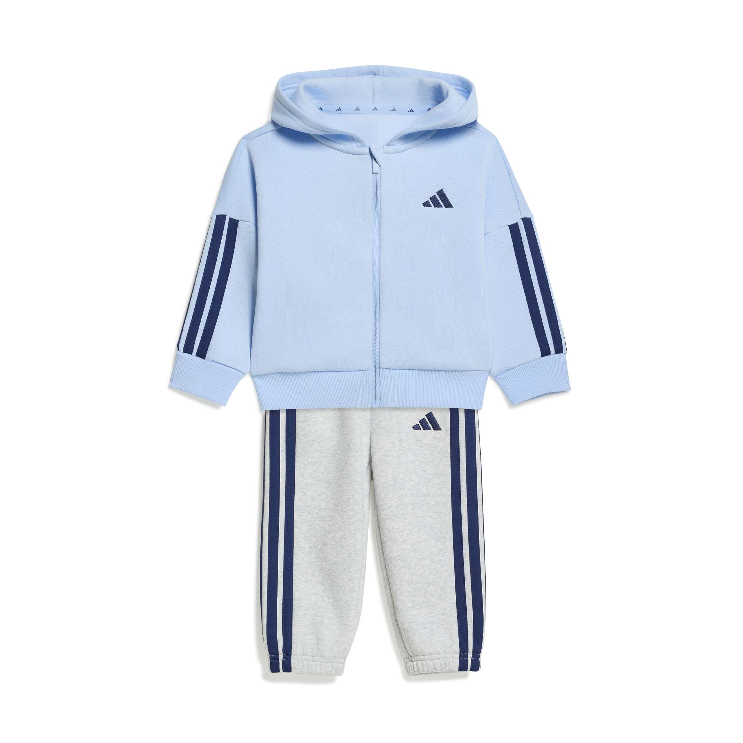 Adidas kit for boys I 3S Fz Fl Jog, KR9323, light blue