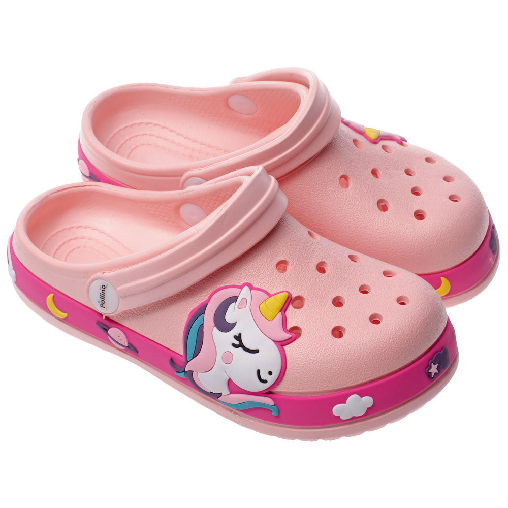 Pollino Baby sandals for girls LJ2030, Rosey