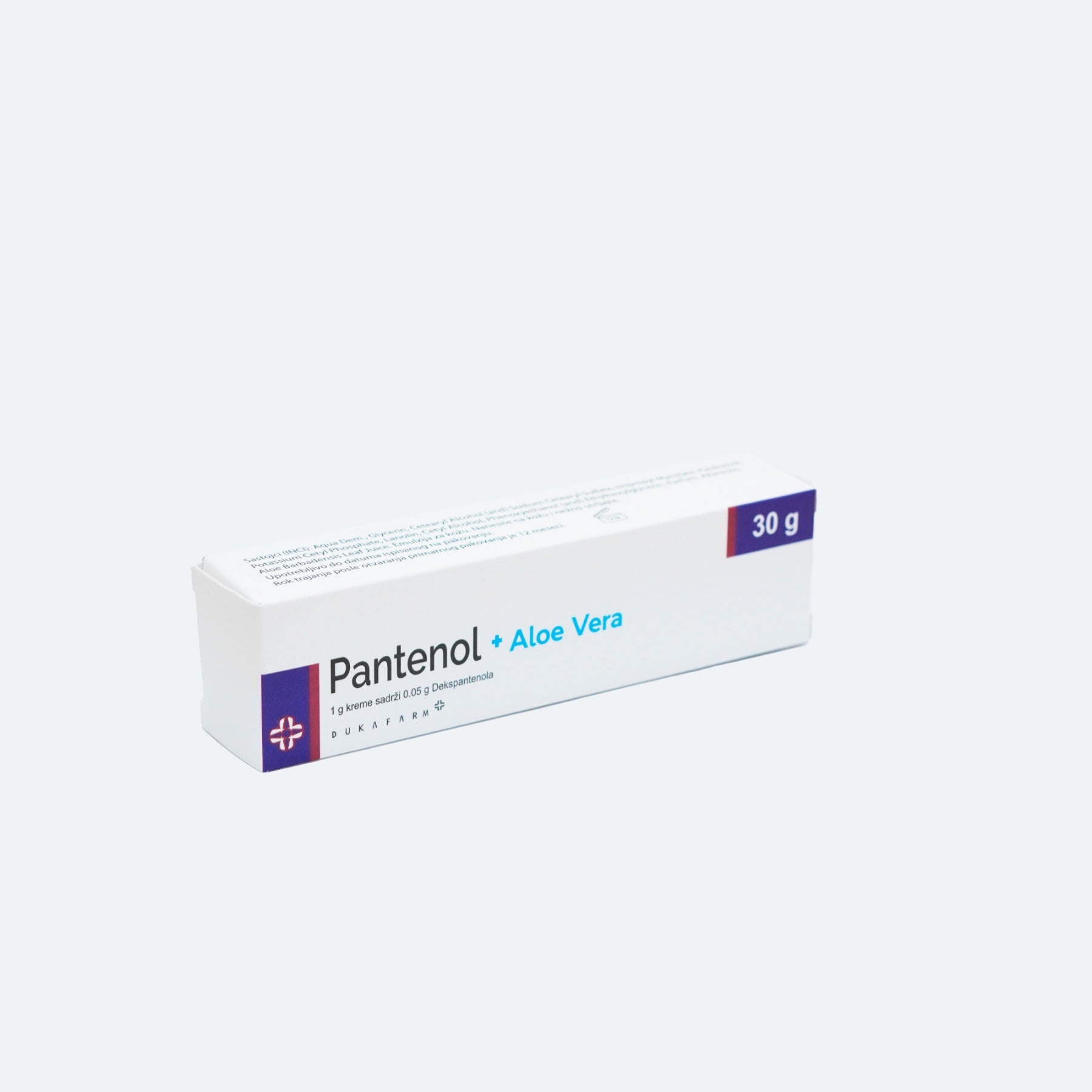 Ducafarm Pantheon with Aloe Vera, 30 grams.