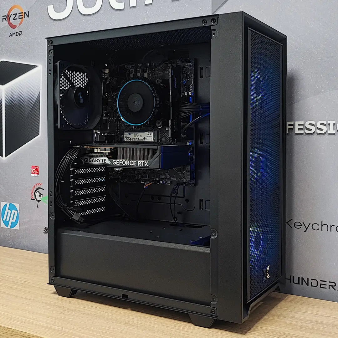 Powercube Gaming Computer G3250 Vector G12 V2 i5-12400F 16GB 1TB SSD RTX 5060 8GB