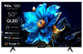 TCL Smart QLED TV 50P7K 4K Google TV 60Hz 50", black