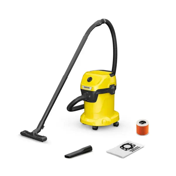 Karcher WD 3 V-17/4/20 EU - Straightener for dry and wet cleaning, 1000W, 17L, 1.628-130.0
