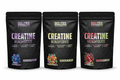 Malena supplements set 100% pure creatine monohydrate coal