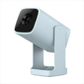 WANBO Projector Cube 1 with Gimbal Android TV 11, Light Blue