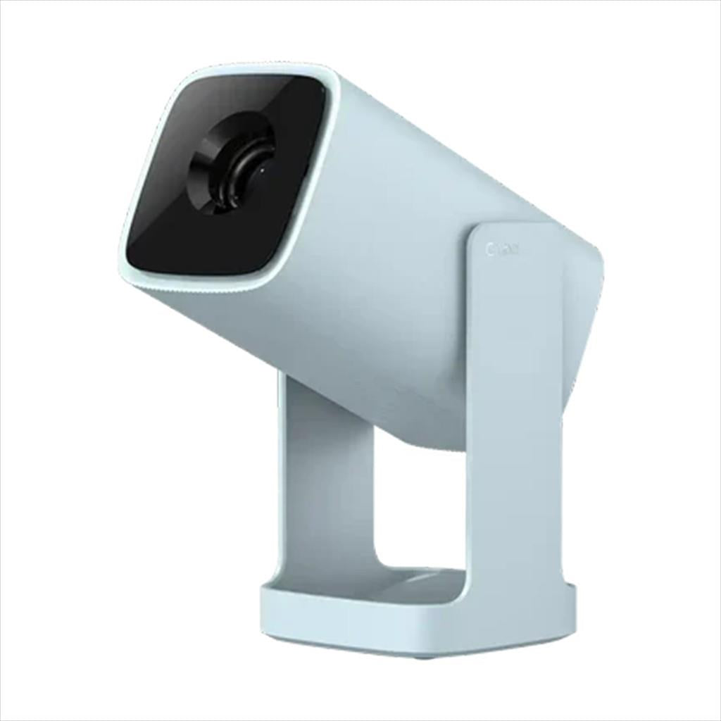 WANBO Projector Cube 1 with Gimbal Android TV 11, Light Blue