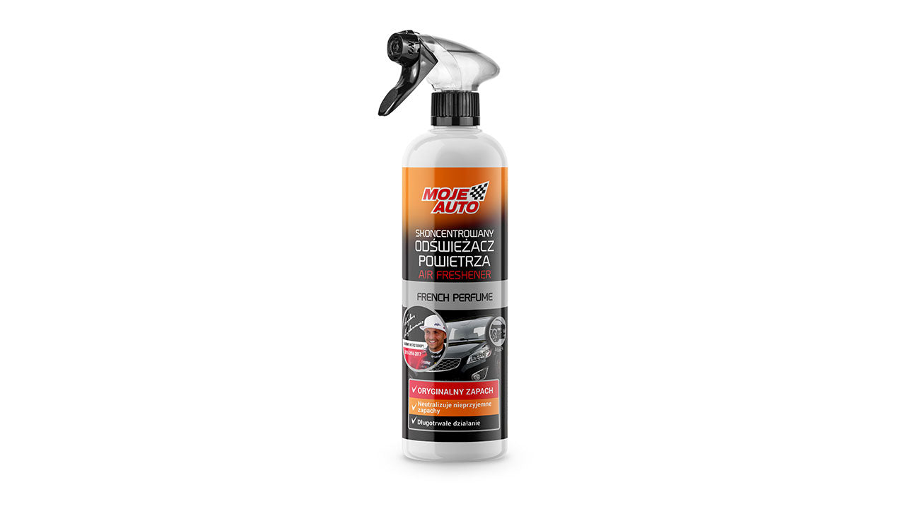 My car air freshener spray 500 ml black