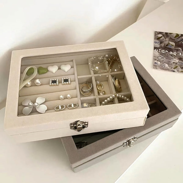 Jewellery box - Cream paint
