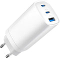GEMBIRD Cell phone charger 65W Trio Type C x2 + Type A