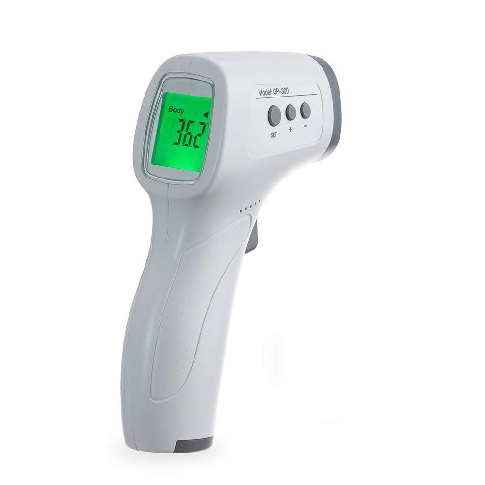 It's a contactless thermometer.
