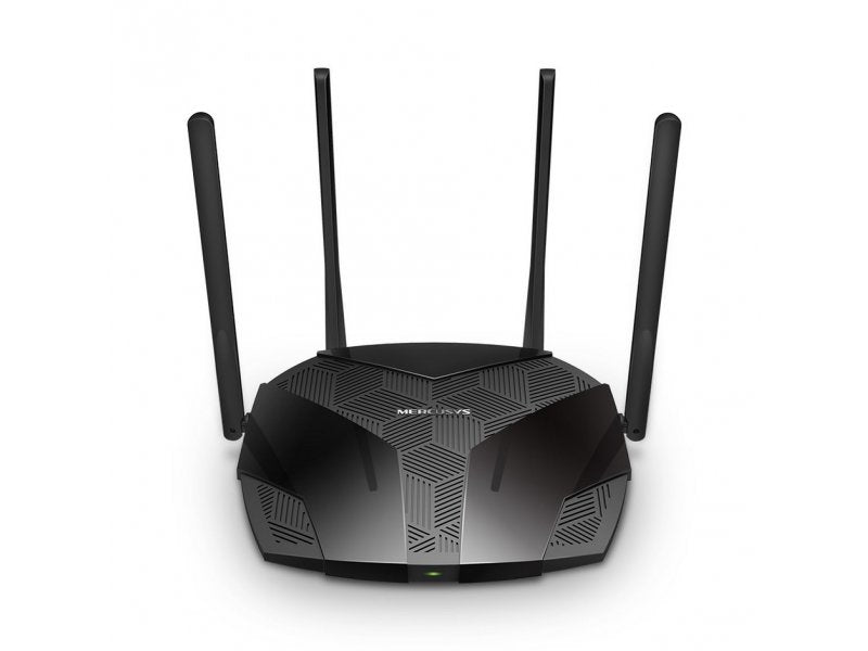 MERCUSYS MR80X v2 AX3000 Wi-Fi 6 router, double range, black