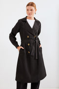 Trendyol women's cloak, black
