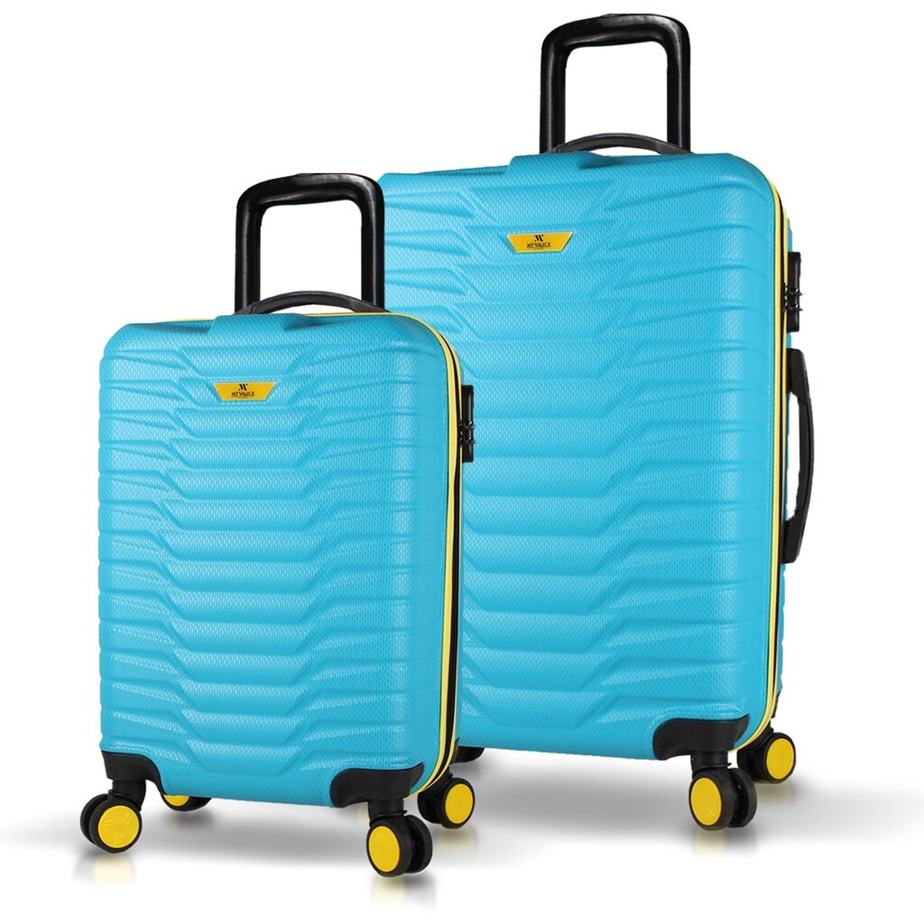 MyValice 5622 suitcase set, two pieces, black