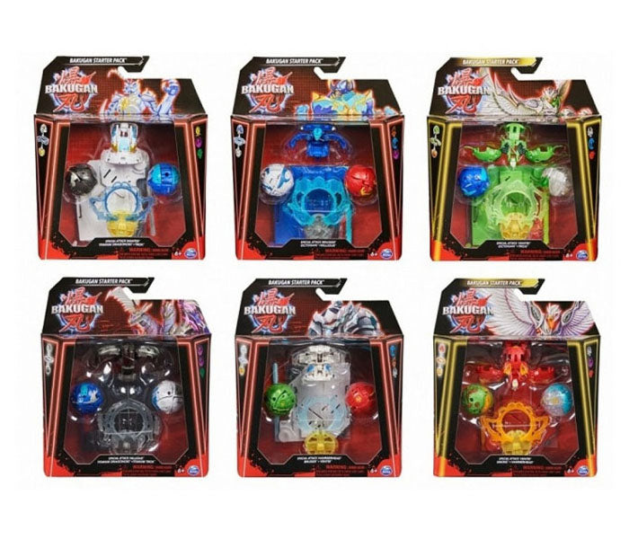 Bakugan starter set of toys
