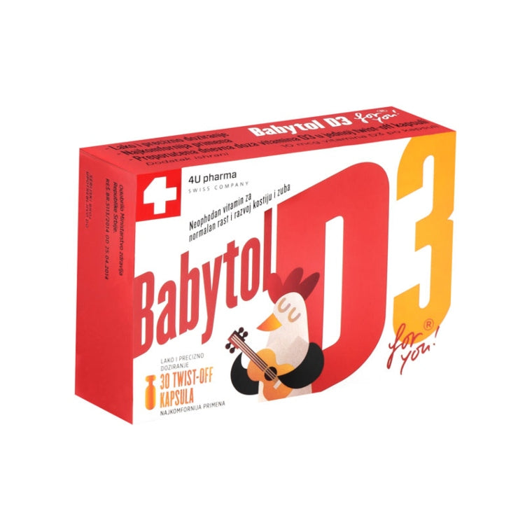 Babytol D3 twist-off capsules 30 pieces