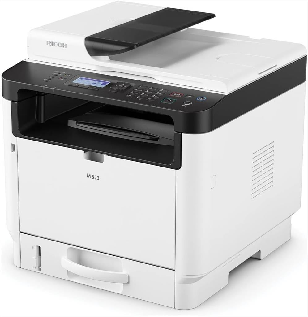 RICOH Printer M320 Mf Print, Scan, Copy, Adf, Usb, Wi-fi, Duplex, 9p01749