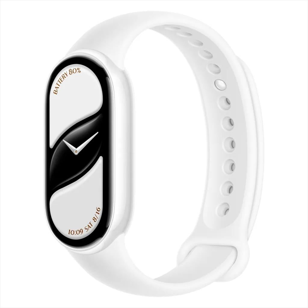 Xiaomi Alka Memory Mi Band 10 1.72" AMOLED 60Hz Ceramic Edition, Pearl white