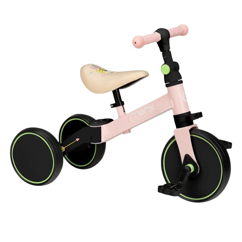 MoMi Loris Tricycle 4 in 1, pink