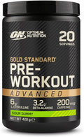 Optimum nutrition pre-workout advanced, gummy, 420g.