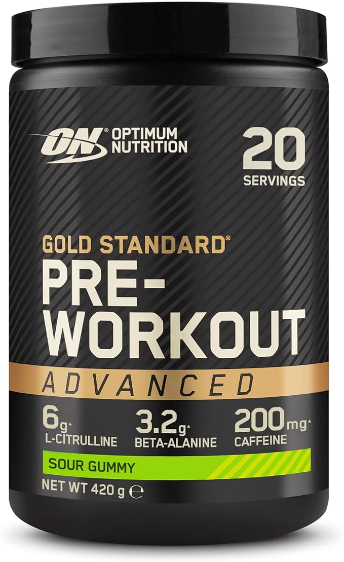 Optimum nutrition pre-workout advanced, gummy, 420g.